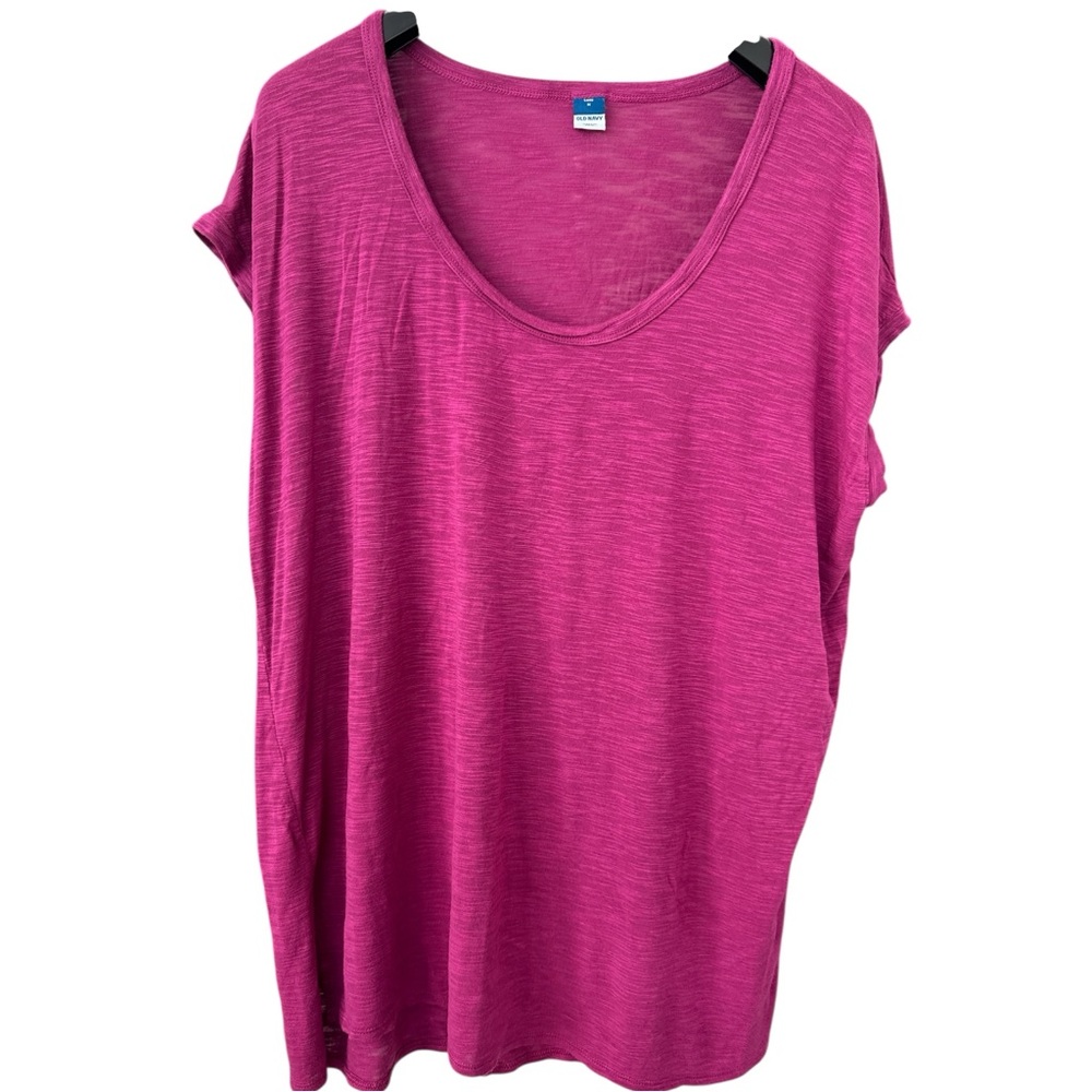 Old Navy Women Scoop‎ Neck Sleeveless Size Luxe M Magenta